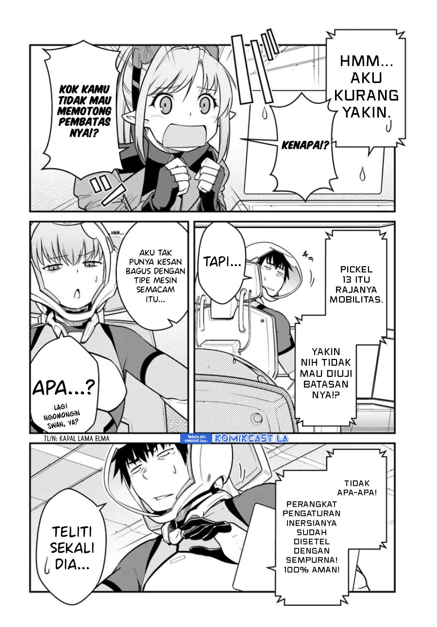 Mezametara Saikyou Soubi to Uchuusen-mochi datta no de Chapter 45.1 Bahasa Indonesia